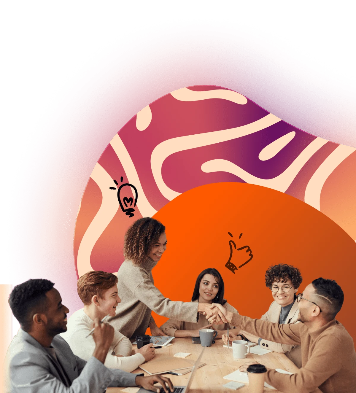 Woman moving through overwhelm to achieve career success